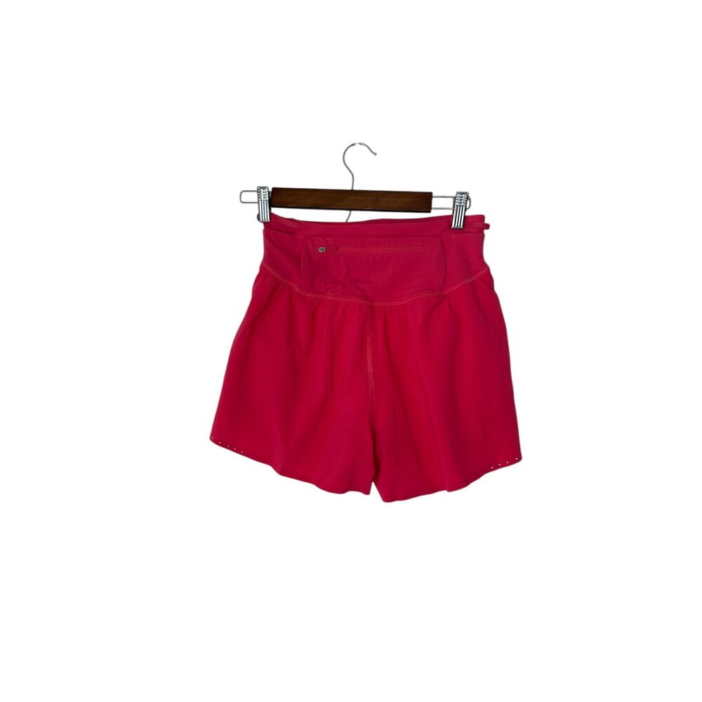 lululemon athletica Women's Pink Athletic Shorts - Picture 2 of 8